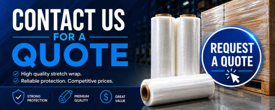 Request a Quote Banner for Toronto Stretch Wrap